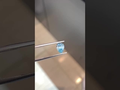 1.13ct 실험실 자란 다이아몬드 페어 컷 CVD 펑시 강렬한 블루 VS2 2EX N IGI