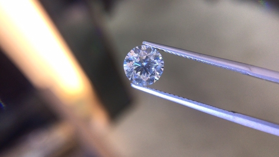 주문 1.05CT D VVS2 HPHT 실험실에서 자란 다이아몬드 둥근 절단 online manufacture
