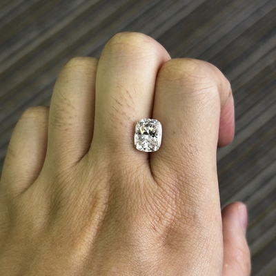 주문 3.01ct VS2 G 실험실에서 자란 다이아몬드 쿠션 절단 online manufacture