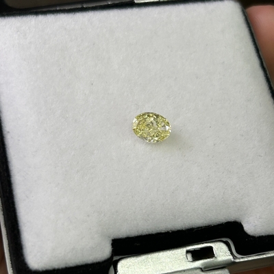 주문 0.8ct 실험실에서 자란 다이아몬드 CVD VS Hpht 고급 노란 페어 절단 online manufacture