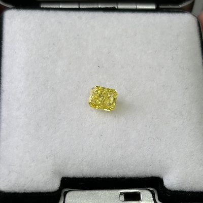 주문 1.03ct VS2 실험실에서 자란 고급 노란색 다이아몬드 DIY 보석 online manufacture
