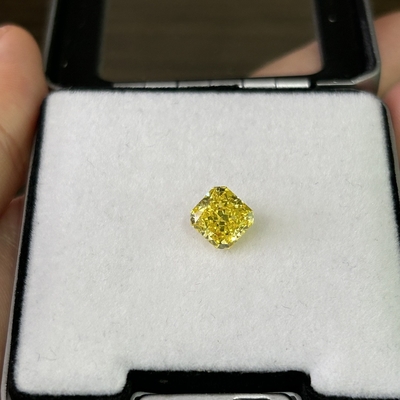 주문 2.03ct VS2 노란 다이아몬드 연구소에서 자란 CVD HPHT 연구소에서 자란 다이아몬드 online manufacture
