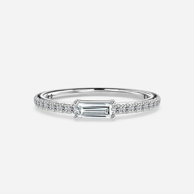 주문 18K 14K 10K 정금 고구려 클래식 보석 VVS 맑음 HPHT 절단 실험실 자란 다이아몬드 반지 online manufacture