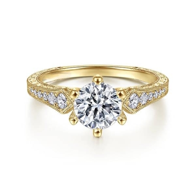 주문 18K 14K 10K 솔리드 골 플래티넘 실험실 자란 다이아몬드 반지 VVS 맑음 online manufacture