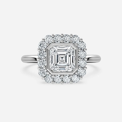 주문 실험실에서 자란 다이아몬드 웨딩밴드 VVS 클라리티 HPHT 공주 절단 반지 online manufacture