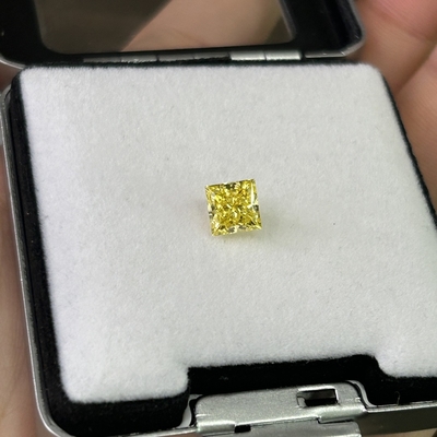 1.5ct 느슨한 실험실 생성 강렬한 노란색 다이아몬드 VS1 명료
