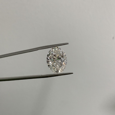 10.1ct 실험실 자란 다이아몬드 타원형 절단 CVD F VVS1 2EX N IGI 제조 다이아몬드